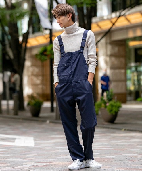 A.S.M（エーエスエム）の「ミックス ワイド リブ編み ハンドウォッシャブル ／ スキニー タートルネック セーター（ニット/セーター・メンズ・ホワイト/チャコールグレー/ライトグレー/ブラック/ブルー/ワインレッド/ベージュ・48/50/52）」の8枚目の写真