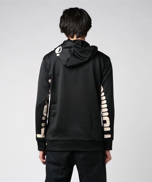 hummel(ヒュンメル)の「hummel(ヒュンメル)プルオーバーパーカー(パーカー・メンズ・カーキ/ピンク/ブラック/ネイビー・S/M/L)」の5枚目の写真
