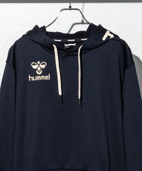 hummel(ヒュンメル)の「hummel(ヒュンメル)プルオーバーパーカー(パーカー・メンズ・カーキ/ピンク/ブラック/ネイビー・S/M/L)」の13枚目の写真