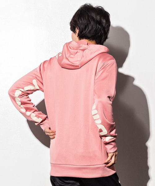 hummel(ヒュンメル)の「hummel(ヒュンメル)プルオーバーパーカー(パーカー・メンズ・カーキ/ピンク/ブラック/ネイビー・S/M/L)」の16枚目の写真
