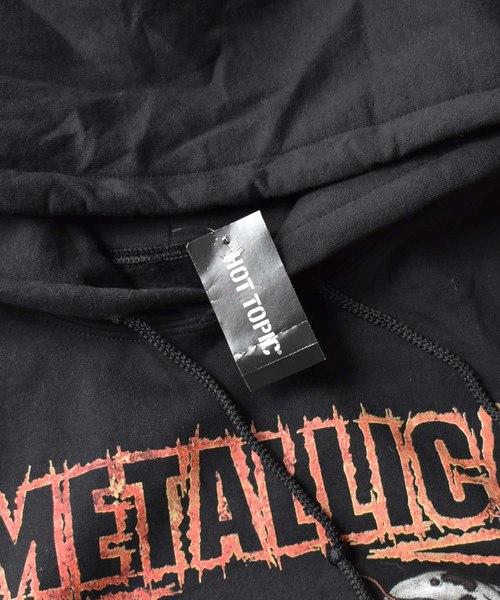 VINTAGE（ヴィンテージ）の「【ヴィンテージ古着】METALLICA/メタリカ "SUMMER SANITARIUM TOUR" パーカー（パーカー・メンズ・ブラック・XX-LARGE）」の5枚目の写真