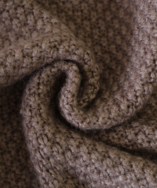 select MOCA（セレクトモカ）の「ランダムケーブル編みニットカーディガン（カーディガン/ボレロ・レディース・ベージュ/アイボリー/ブラウン・FREE）」の9枚目の写真