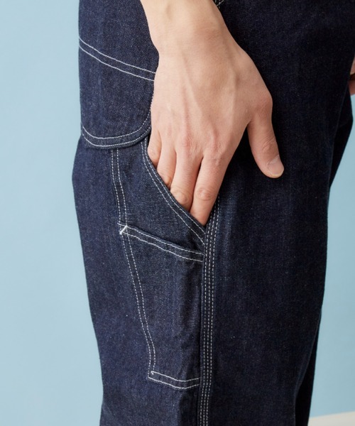 Lee（リー）の「Lee/リー DUNGAREES PAINTER PANTS ペインターパンツ（デニムパンツ・メンズ・ワンウォッシュ・S/M/L）」の7枚目の写真