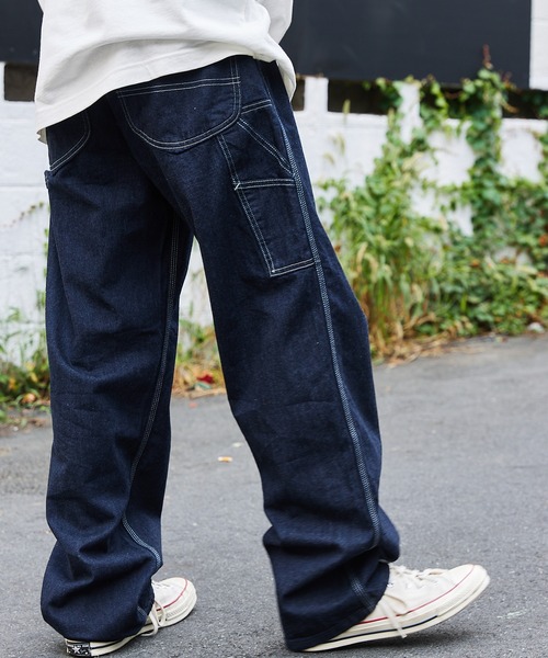 Lee（リー）の「Lee/リー DUNGAREES PAINTER PANTS ペインターパンツ（デニムパンツ・メンズ・ワンウォッシュ・S/M/L）」の17枚目の写真