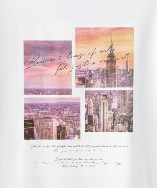 WEGO（ウィゴー）の「WEGO/フォトボックスモノトーンプルオーバー（スウェット・メンズ・ホワイト/ブラック・SMALL/MEDIUM/LARGE）」の11枚目の写真