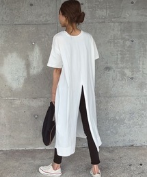 ulu | Organic cotton backslit 2way onepiece(ワンピース)