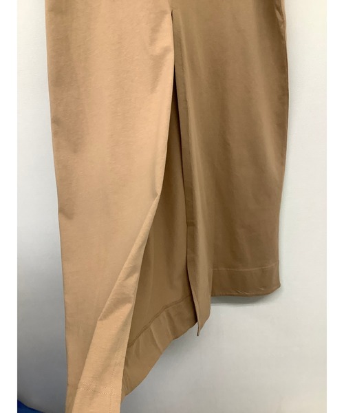 ulu（ウル）の「Organic cotton backslit 2way onepiece（ワンピース・レディース・ホワイト/キャメル・FREE）」の11枚目の写真