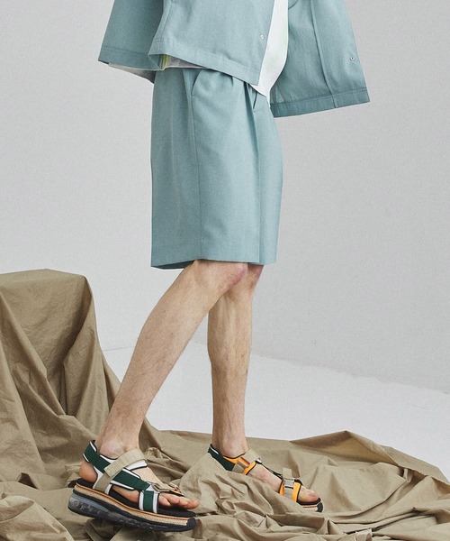 UNITED TOKYO（ユナイテッドトウキョウ）の「Ｑｕｉｃｋｄｒｙ バミューダパンツ（スラックス・メンズ・ブラック/ベージュ/ミント・1/2/3）」の16枚目の写真