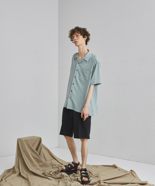 UNITED TOKYO（ユナイテッドトウキョウ）の「Ｑｕｉｃｋｄｒｙ バミューダパンツ（スラックス・メンズ・ブラック/ベージュ/ミント・1/2/3）」の13枚目の写真