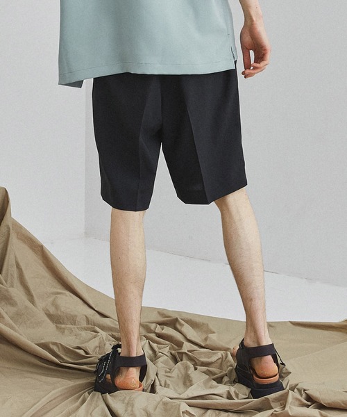 UNITED TOKYO（ユナイテッドトウキョウ）の「Ｑｕｉｃｋｄｒｙ バミューダパンツ（スラックス・メンズ・ブラック/ベージュ/ミント・1/2/3）」の6枚目の写真