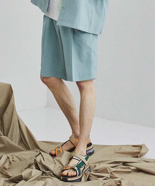 UNITED TOKYO（ユナイテッドトウキョウ）の「Ｑｕｉｃｋｄｒｙ バミューダパンツ（スラックス・メンズ・ブラック/ベージュ/ミント・1/2/3）」の14枚目の写真