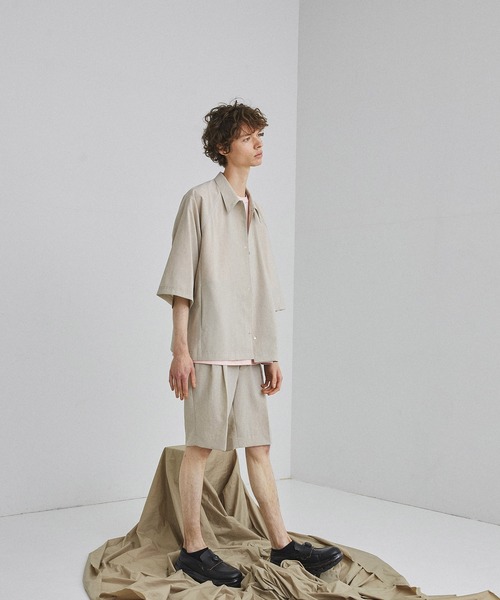 UNITED TOKYO（ユナイテッドトウキョウ）の「Ｑｕｉｃｋｄｒｙ バミューダパンツ（スラックス・メンズ・ブラック/ベージュ/ミント・1/2/3）」の8枚目の写真