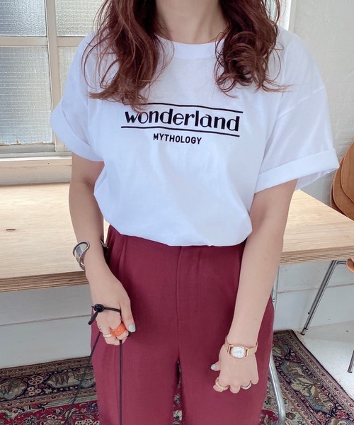 archives（アルシーヴ）の「アソートBIG TEE（Tシャツ/カットソー・レディース・ベージュ/ラベンダー/ホワイト系その他/ホワイト系その他2/ホワイト系その他3/ホワイト系その他4・MEDIUM）」の2枚目の写真