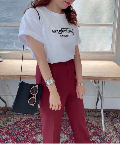 archives（アルシーヴ）の「アソートBIG TEE（Tシャツ/カットソー・レディース・ベージュ/ラベンダー/ホワイト系その他/ホワイト系その他2/ホワイト系その他3/ホワイト系その他4・MEDIUM）」の7枚目の写真