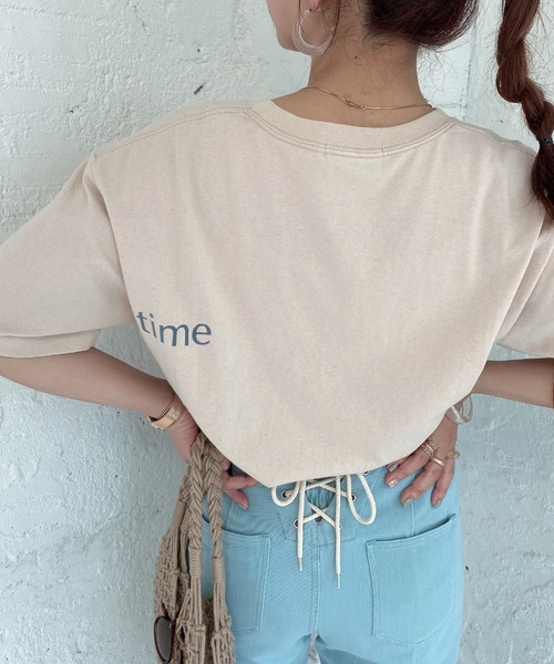 archives（アルシーヴ）の「アソートBIG TEE（Tシャツ/カットソー・レディース・ベージュ/ラベンダー/ホワイト系その他/ホワイト系その他2/ホワイト系その他3/ホワイト系その他4・MEDIUM）」の10枚目の写真