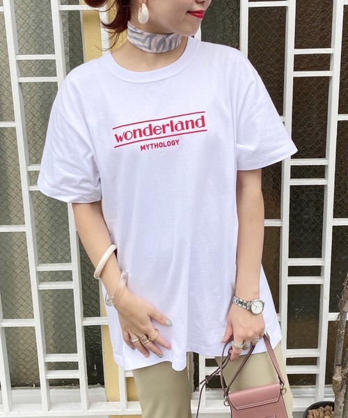 archives（アルシーヴ）の「アソートBIG TEE（Tシャツ/カットソー・レディース・ベージュ/ラベンダー/ホワイト系その他/ホワイト系その他2/ホワイト系その他3/ホワイト系その他4・MEDIUM）」の17枚目の写真