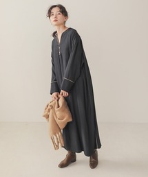 Bab | ◆再入荷◆カフタンパイピングワンピース(ワンピース)