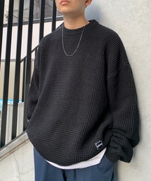 WHO'S WHO gallery | 【DEEVOO/ディーヴォ】ワッフルプルオーバー(ニット/セーター)