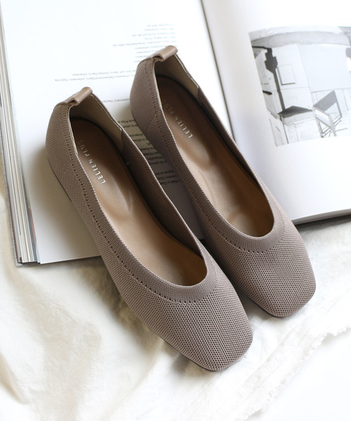 スクエアトゥニットパンプス パンプス Amiami アミアミ のファッション通販 Zozotown