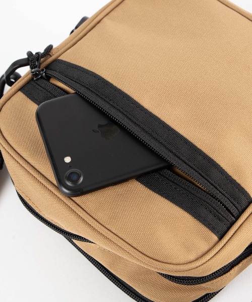 WEGO（ウィゴー）の「WEGO/スクエアミニショルダーバッグ（ショルダーバッグ・メンズ・ブラック/ベージュ・FREE）」の11枚目の写真