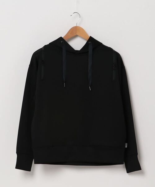 ALPEN / SPORTS DEPO SELECT（アルペンスポーツデポセレクト）の「ナージー NERGY ショルダースラッシュパーカ（パーカー・レディース・ブラック/ベージュ/ホワイト・FREE）」の3枚目の写真