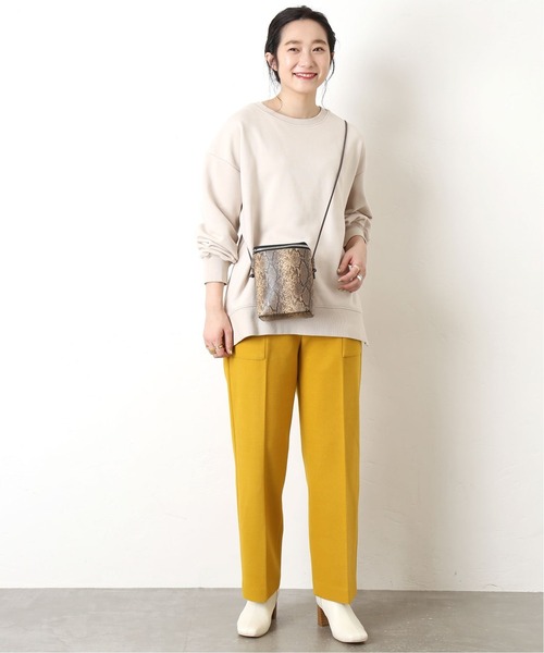 Simplicite(サンプリシテ)の「カットメルトンアウトポケットパンツ◆(その他パンツ・レディース・ベージュ/パープル/イエロー・FREE)」の12枚目の写真