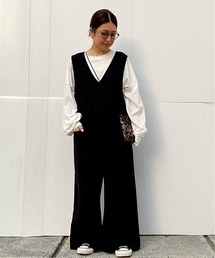 JOURNAL STANDARD LUXE（ジャーナルスタンダード　ラックス）の「ポンチ サロペット（サロペット/オーバーオール）」