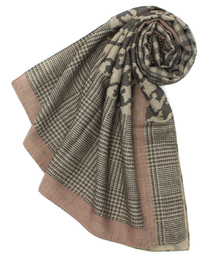 Demi-Luxe BEAMS | 【別注】ASAUCE MELER / マルチハウンドトゥース ストール(ストール/ショール)