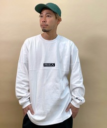 RVCA | RVCA/ルーカ　オーバーサイズ　ボックスロゴロンT　 BB041-058(Tシャツ/カットソー)