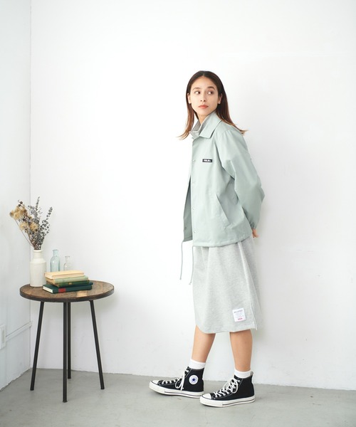 MILKFED.（ミルクフェド）の「ARCH LOGO COACH JACKET（ナイロン