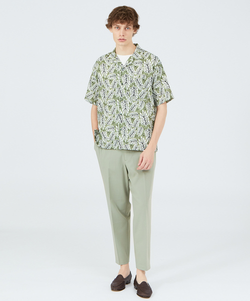 ABAHOUSE（アバハウス）の「サイロツイル ワイドテーパードパンツ（その他パンツ・メンズ・ベージュ/ブラック/グリーン/チャコールグレー・44/48/46）」の19枚目の写真