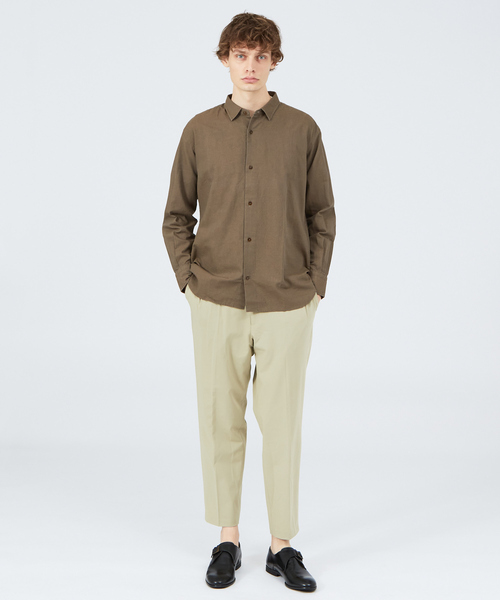 ABAHOUSE（アバハウス）の「サイロツイル ワイドテーパードパンツ（その他パンツ・メンズ・ベージュ/ブラック/グリーン/チャコールグレー・44/48/46）」の18枚目の写真