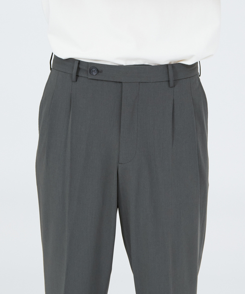 ABAHOUSE（アバハウス）の「サイロツイル ワイドテーパードパンツ（その他パンツ・メンズ・ベージュ/ブラック/グリーン/チャコールグレー・44/48/46）」の12枚目の写真