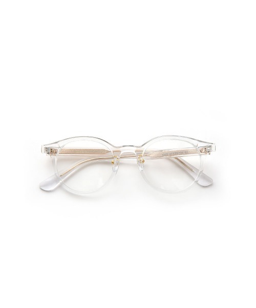 marjour（マージュール）の「CLEAR FRAME GLASSES（メガネ・レディース・クリア/クリアブラウン・FREE）」の10枚目の写真