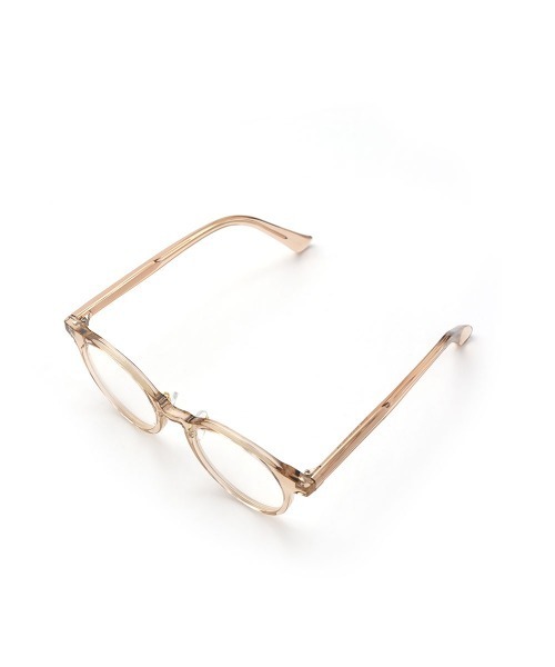 marjour（マージュール）の「CLEAR FRAME GLASSES（メガネ・レディース・クリア/クリアブラウン・FREE）」の12枚目の写真