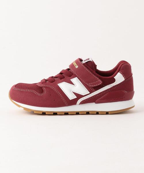 NEW BALANCE（ニューバランス）の「◆NEW BALANCE（ニューバランス）YV996C 17cm-24cm（スニーカー・キッズ・ライトグレー/レッド/ブラック・21cm/22cm/23cm/19cm/20cm/17cm/18cm/24cm）」の4枚目の写真
