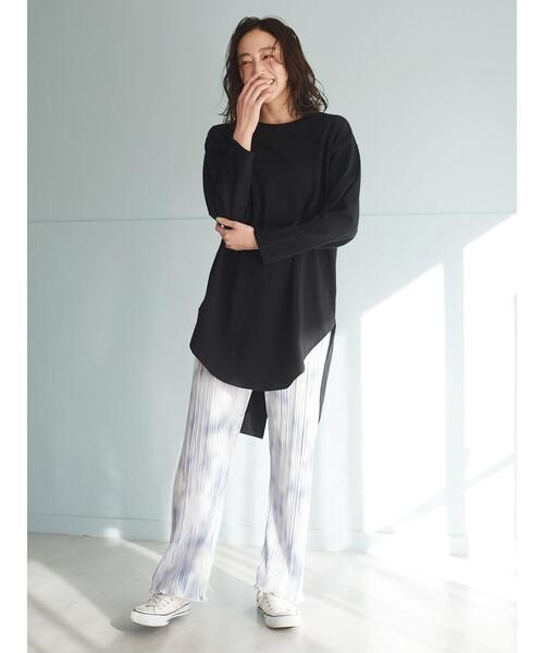 Sugar spoon（シュガースプーン）の「・SUGAR SPOON タイダイptプリーツパンツ＊（その他パンツ・レディース・ピンク/ブルー・FREE）」の10枚目の写真