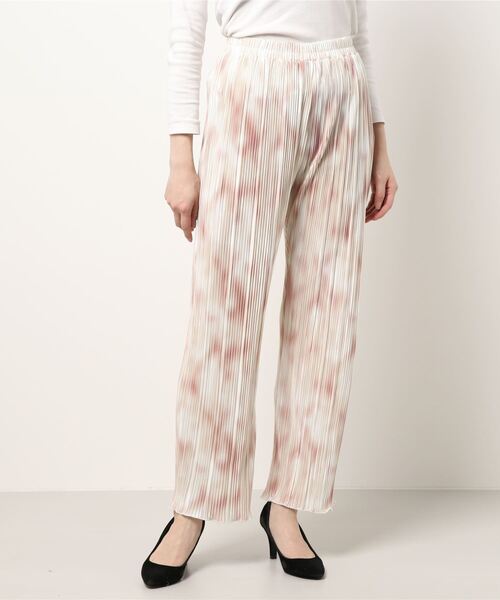 Sugar spoon（シュガースプーン）の「・SUGAR SPOON タイダイptプリーツパンツ＊（その他パンツ・レディース・ピンク/ブルー・FREE）」の4枚目の写真