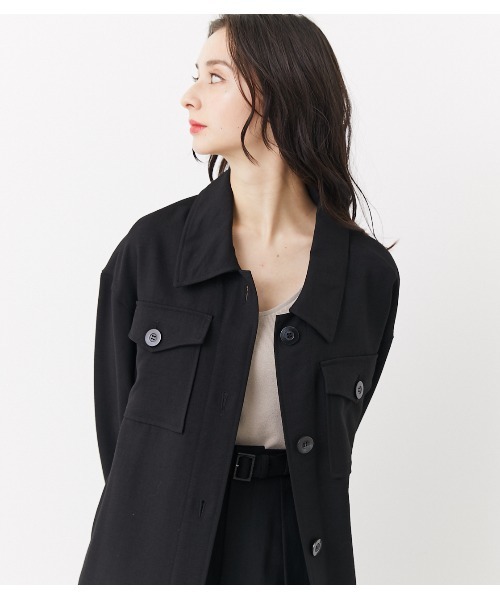 rienda（リエンダ）の「スプリングCPOミディジャケット（その他アウター・レディース・ブラック/ライトブラウン/ライトベージュ・FREE）」の14枚目の写真