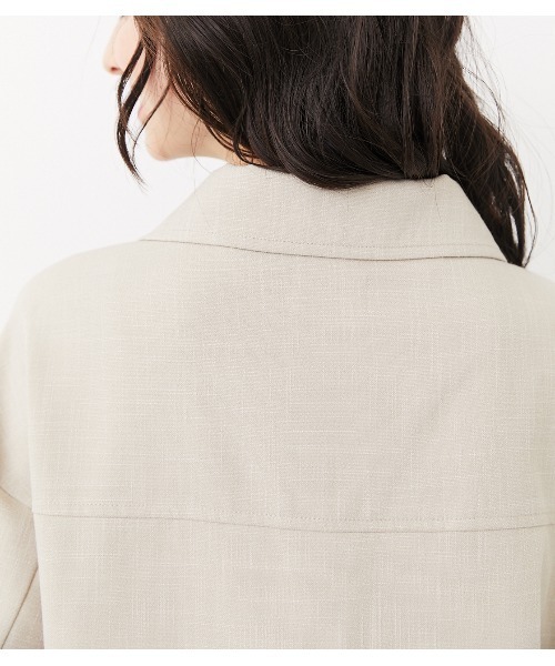 rienda（リエンダ）の「スプリングCPOミディジャケット（その他アウター・レディース・ブラック/ライトブラウン/ライトベージュ・FREE）」の18枚目の写真