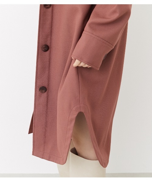 rienda（リエンダ）の「スプリングCPOミディジャケット（その他アウター・レディース・ブラック/ライトブラウン/ライトベージュ・FREE）」の13枚目の写真