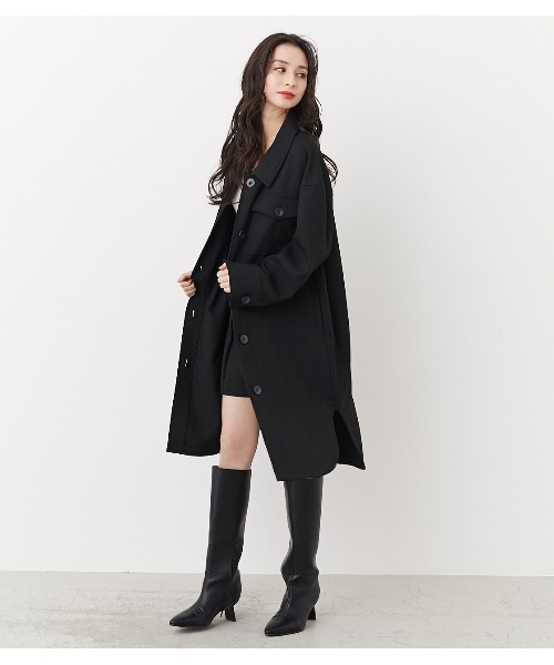 rienda（リエンダ）の「スプリングCPOミディジャケット（その他アウター・レディース・ブラック/ライトブラウン/ライトベージュ・FREE）」の22枚目の写真