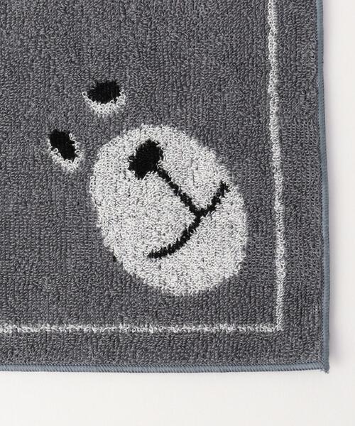 coen（コーエン）の「コーエンベア今治タオルハンカチ（ハンカチ/ハンドタオル・レディース・ダークグレー・FREE）」の4枚目の写真