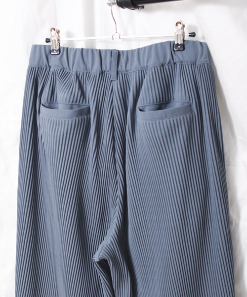 Bling Leads（ブリングリーズ）の「Bling leads/プリーツ ワイドパンツ（その他パンツ・メンズ・ブラック/グレー/グレイッシュベージュ/グレイッシュブルー・MEDIUM/LARGE）」の5枚目の写真