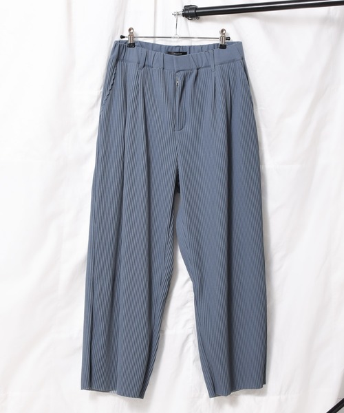 Bling Leads（ブリングリーズ）の「Bling leads/プリーツ ワイドパンツ（その他パンツ・メンズ・ブラック/グレー/グレイッシュベージュ/グレイッシュブルー・MEDIUM/LARGE）」の18枚目の写真