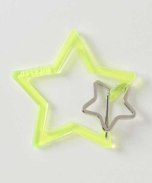 MILKFED.（ミルクフェド）の「NEO NEON STAR CARABINER（キーホルダー・レディース・ピンク/イエロー/オレンジ・ONE SIZE）」の12枚目の写真