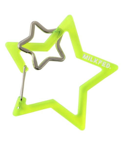 MILKFED.（ミルクフェド）の「NEO NEON STAR CARABINER（キーホルダー・レディース・ピンク/イエロー/オレンジ・ONE SIZE）」の15枚目の写真