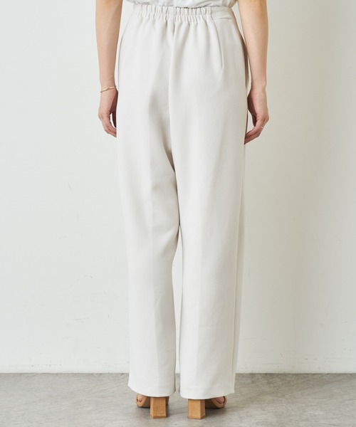 Omekashi（オメカシ）の「ダブルタックパンツ（その他パンツ・レディース・オフホワイト/ベージュ/ブラック・36/38）」の19枚目の写真