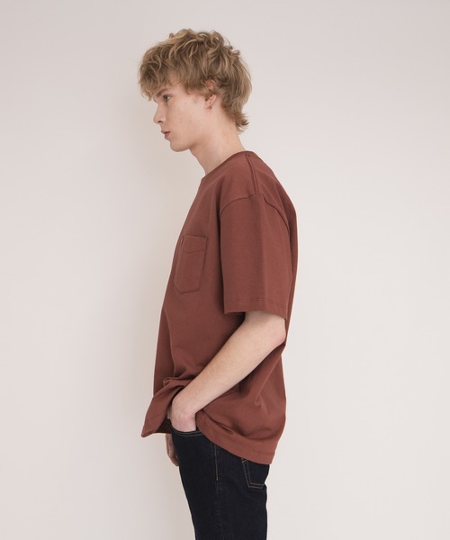 Levi's（リーバイス）の「MADE IN THE USA BOXY TEE MADDER BROWN（Tシャツ/カットソー・メンズ・レッド・S/M/L/XL）」の10枚目の写真