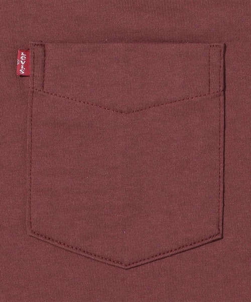 Levi's（リーバイス）の「MADE IN THE USA BOXY TEE MADDER BROWN（Tシャツ/カットソー・メンズ・レッド・S/M/L/XL）」の5枚目の写真